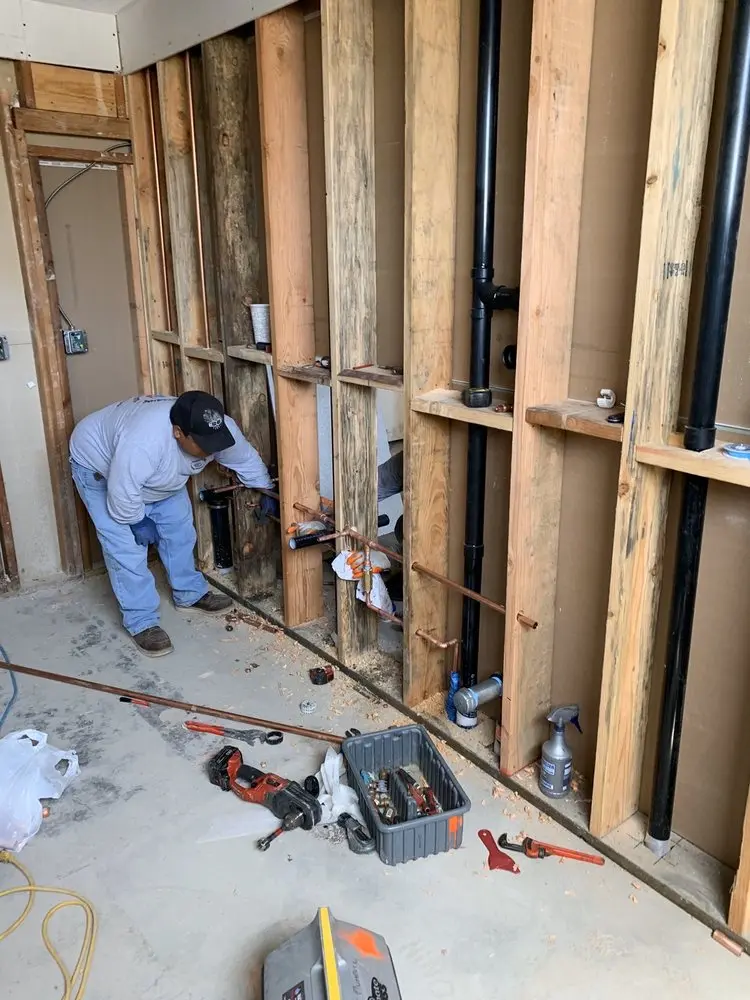 Commercial rough-in plumbing for Gas Line Repair in Lakewood Park